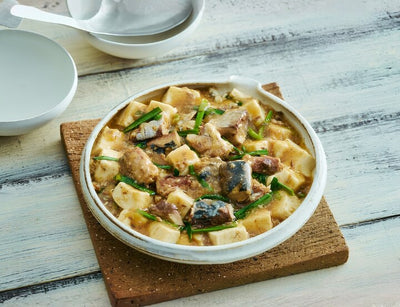 辛くないさば麻婆豆腐