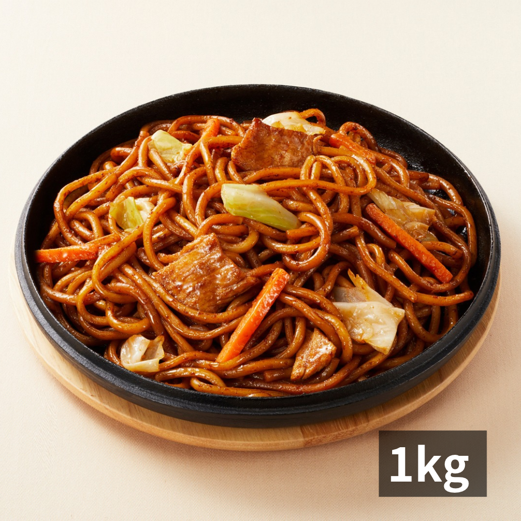 甘辛ソースが効いた！なにわの太麺焼きそば（１ｋｇ）