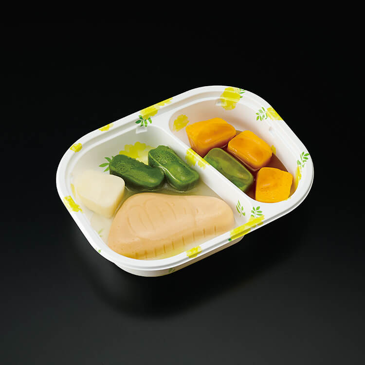 やさしいおかずセット朝のムース食　鮭の塩焼き