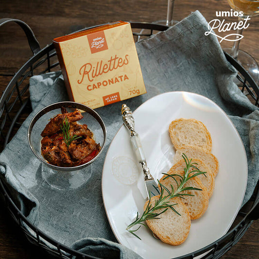 くろだいのリエット　カポナータ