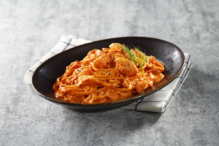 ゆでずわいがに肩肉コロ_パスタ