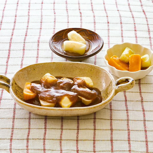 やさしいおかずセット昼・夜のムース食　ビーフシチュー