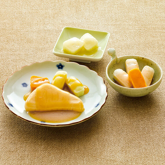 やさしいおかずセット昼・夜のムース食　鮭のちゃんちゃん焼き