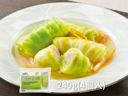 国産具材のロールキャベツ