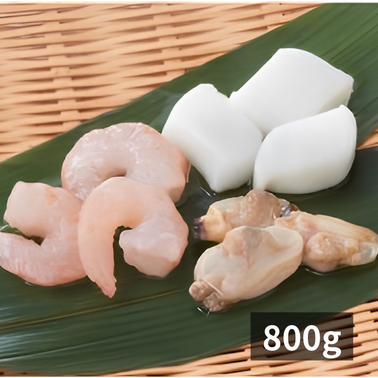 3種のシーフードミックス（えび・いか・あさり）