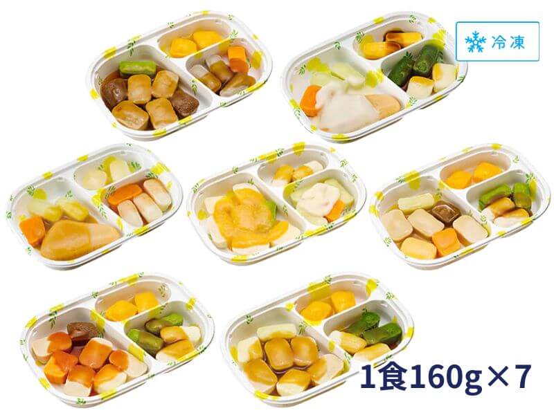 昼・夜のムース食B　7食(1食165g)