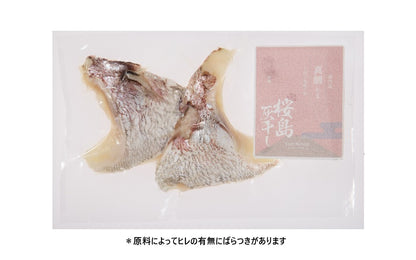 桜島灰干し真鯛カマ