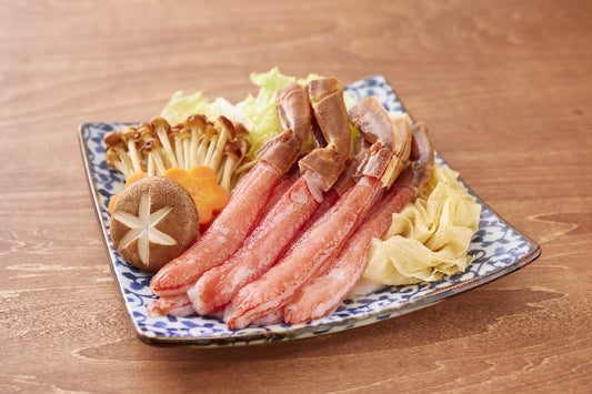 生ずわいがに 棒ポーション（盛り付け）