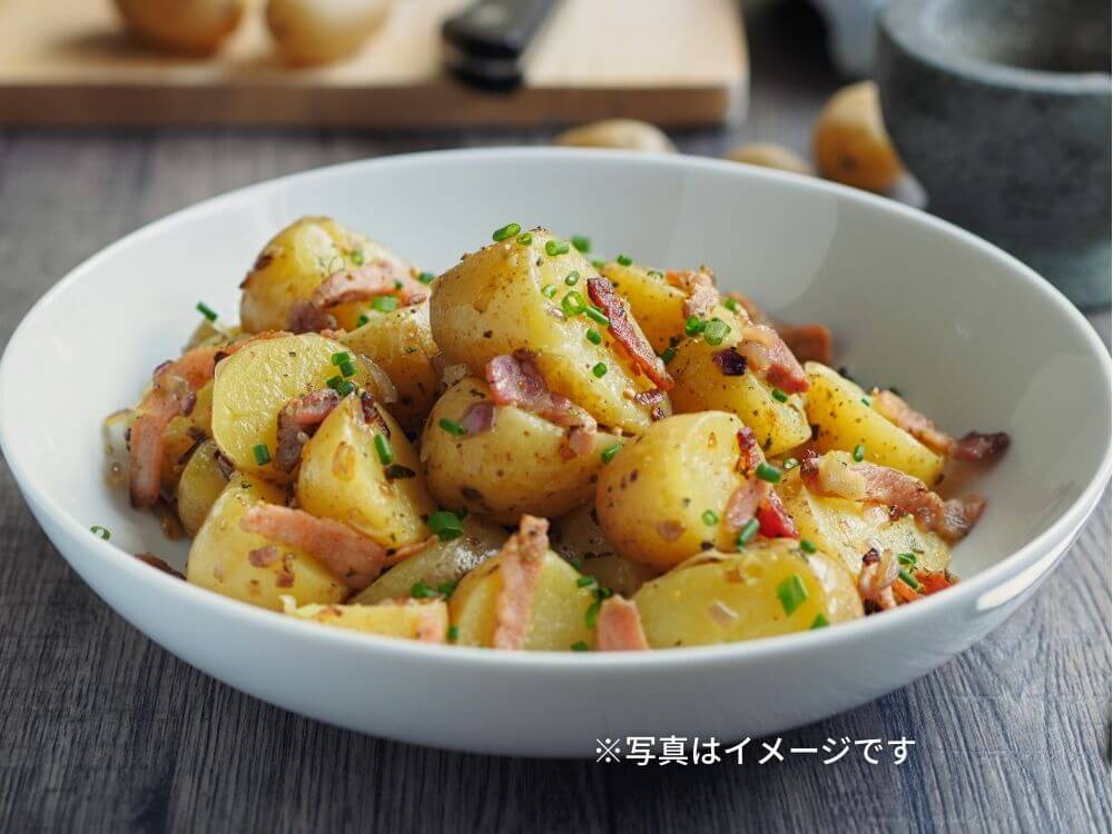 北海道産1／4カットポテト 1kg | 男爵いも100% ノンフライ冷凍