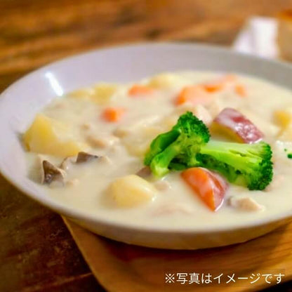 クリームシチュー調理例