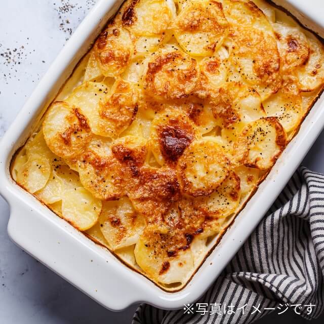 ポテトグラタン調理例