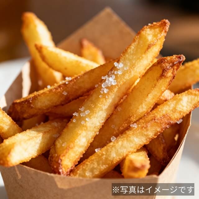 北海道産フレンチフライポテトストレートカット_調理例