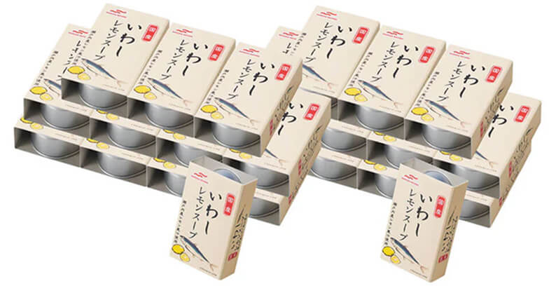 いわしレモンスープ缶ＰＫＧイメージ