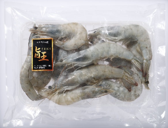 旨王 有頭バナメイエビ（パッケージ）