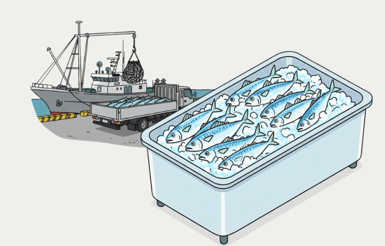 01 鮮度を守る「氷かけ」
